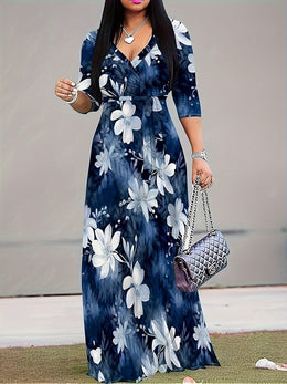 jkthpu-45 Plus Size, Summer Maxi Dresses for Women 2025 Casual Fashion Loose Long Sexy Beach Sundess, Soft and Comfortable Straps Bohemian Style Suitable for Weddings Bridesmaid Birthdays Party Dance Clubs Mother's Day Christmas New Year Gifts