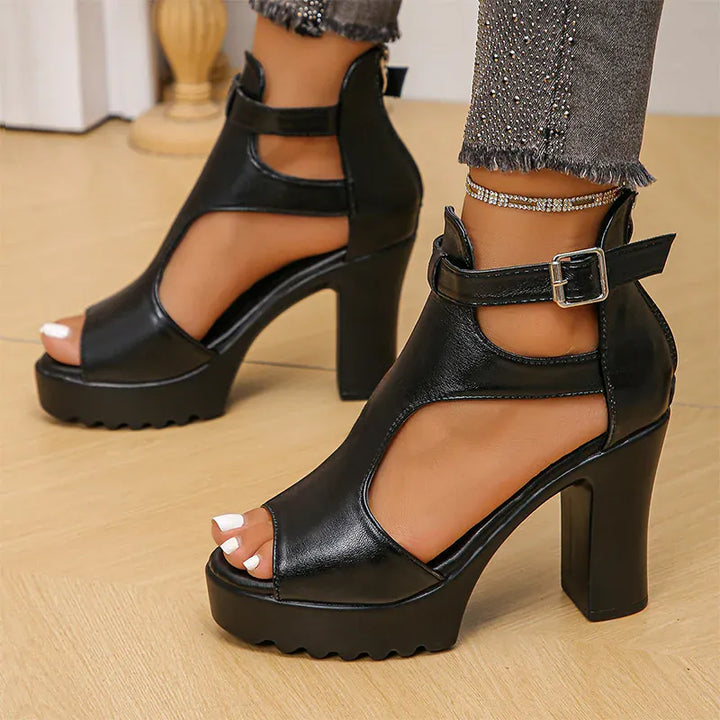 Plus Size Super High Heels Sandals for Women