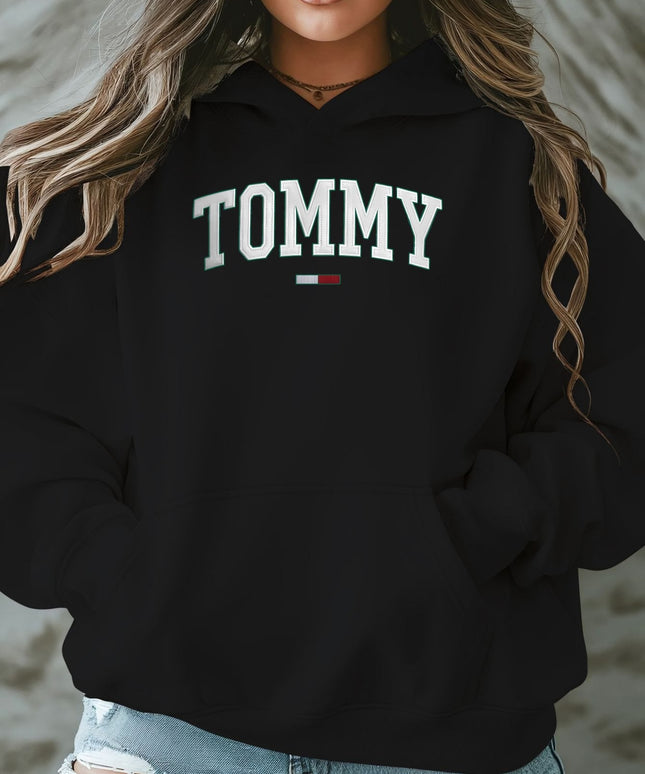 jkthpu-45 Plus Size - TOMMY Women'S Plus-Size Casual Hooded