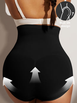 jkthpu-45 Plus Size Tummy Control Butt Lift Shaping Panties