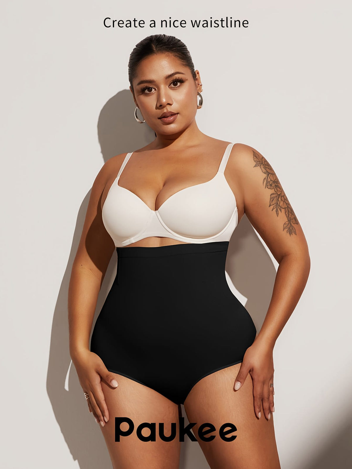 jkthpu-45 Plus Size Tummy Control Butt Lift Shaping Panties