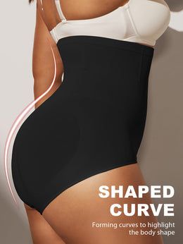 jkthpu-45 Plus Size Tummy Control Butt Lift Shaping Panties