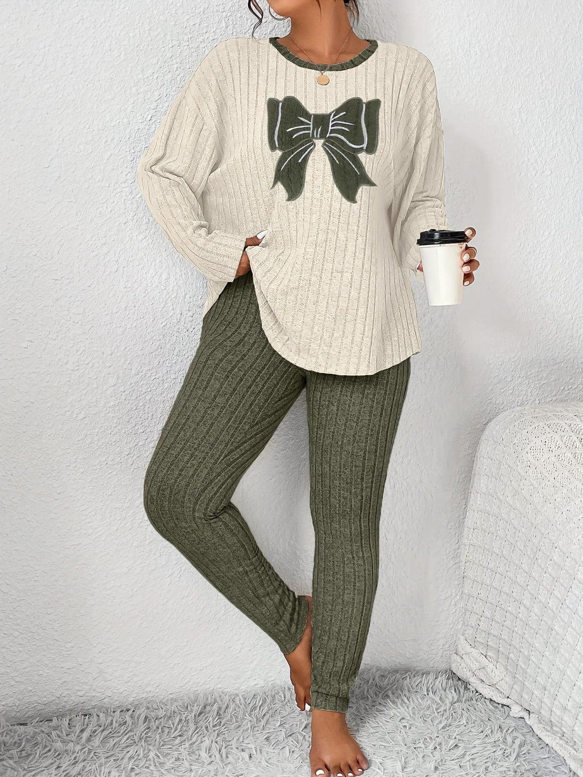 jkthpu-45 Plus Size Women'S Bow Embroidered Loose Top Slim