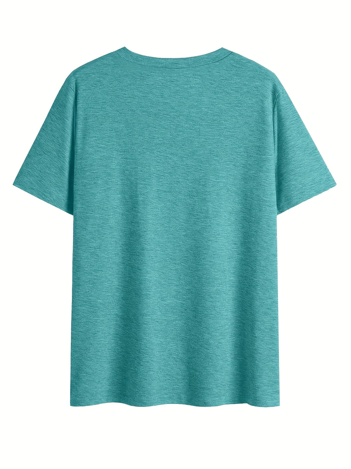 jkthpu-45 Plus Size - Women'S Casual V-Neck Short Sleeve