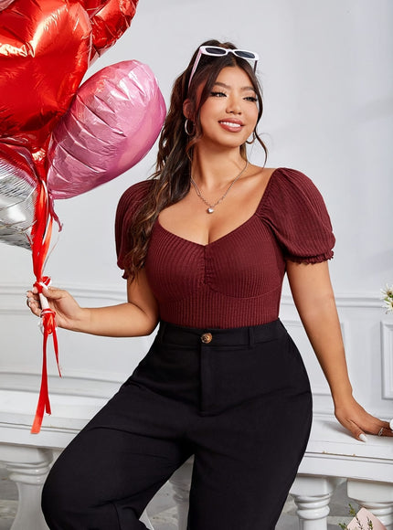 jkthpu-45 Plus Size Women'S Clothing, a Single Piece for