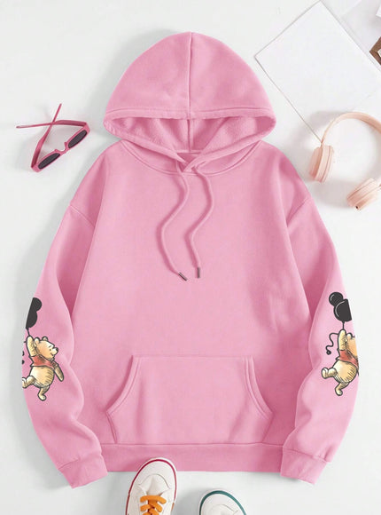 jkthpu-45 Plus Size - Women'S Cute Bear with Balloons