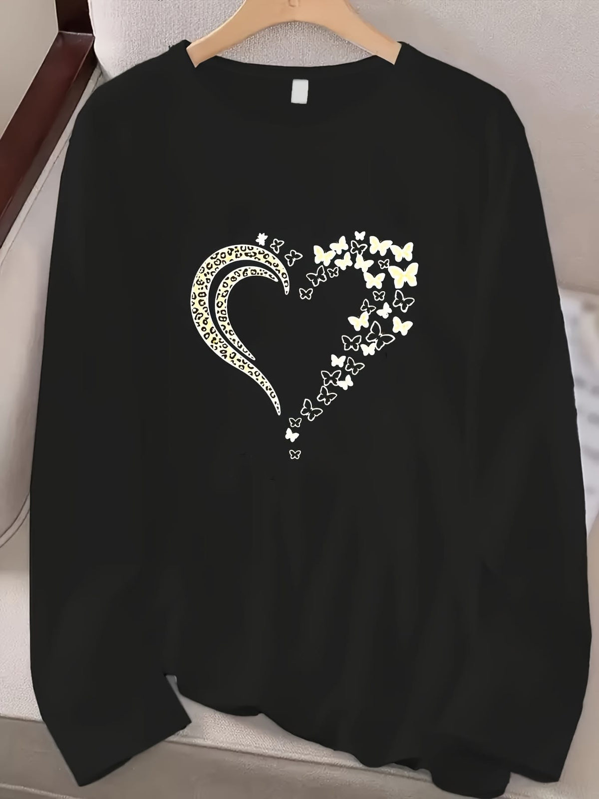 jkthpu-45 Plus Size, Women's Elegant Long Sleeve Sweater -