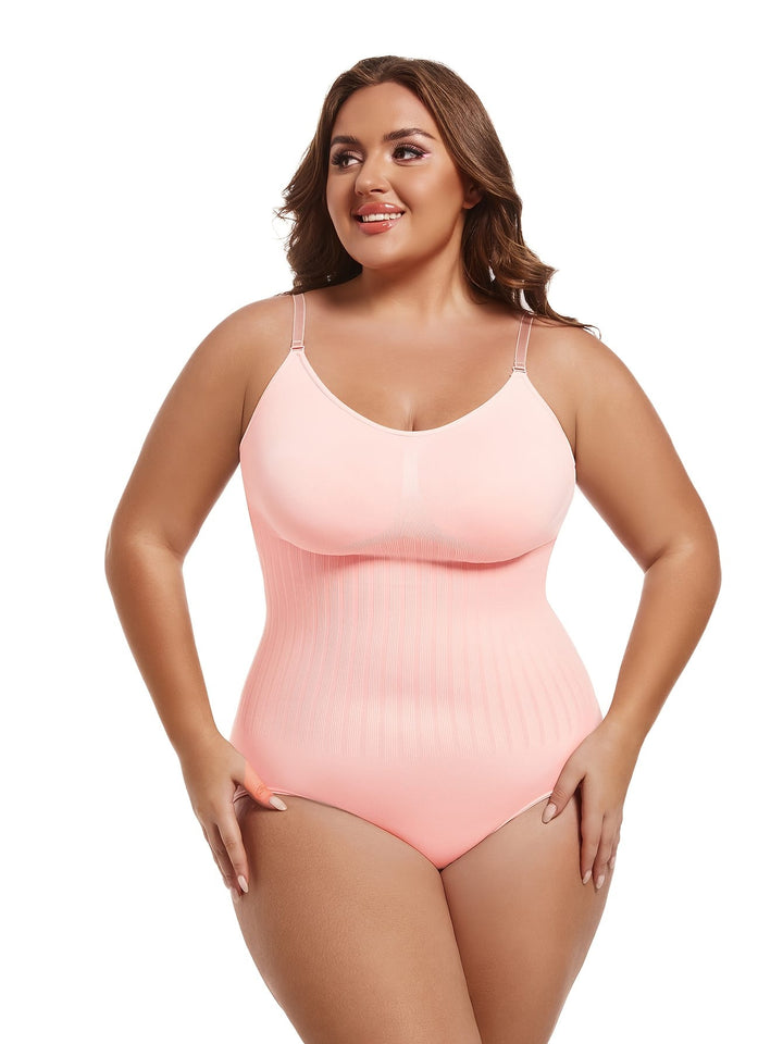 Plus Size Women's Full-Body Shaping Jumpsuit - 3D