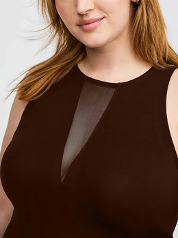 KissICON Plus Size Women's High Elastic Breathable Sleeveless Vest