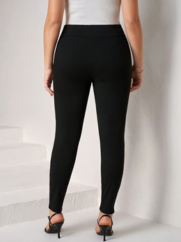 jkthpu-45 Plus Size - Women'S High-Waisted Skinny Pants -