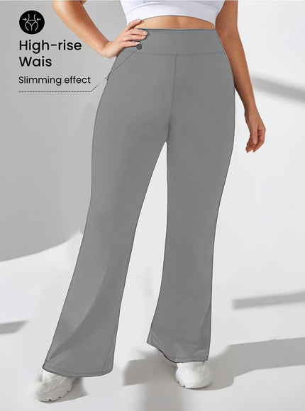 jkthpu-45 Plus Size, Women's High-Waisted Tummy Control Leggings -