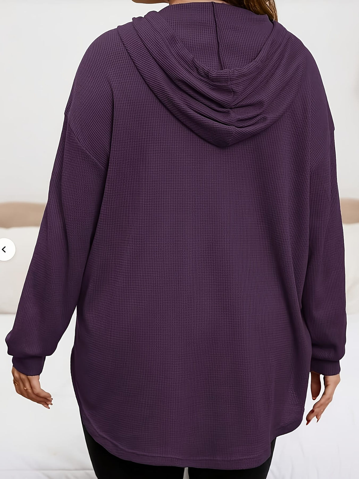 jkthpu-45 Plus Size, Women's Oversized Casual Hooded Sweatshirt -