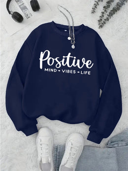 jkthpu-45 Plus Size, Women's Oversized Red Hoodie with Positive