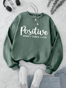 jkthpu-45 Plus Size, Women's Oversized Red Hoodie with Positive
