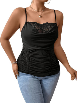 KissICON Plus Size - Women'S Plus Size Black Lace