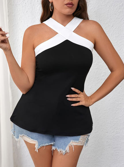 KissICON Plus Size, Women's Plus Size Black & White