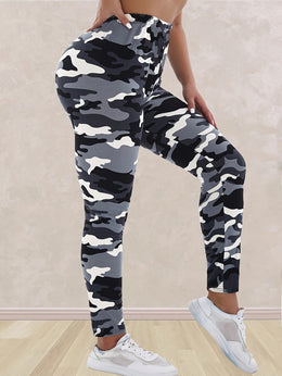 jkthpu-45 Plus Size - Women'S Plus Size Camo Print