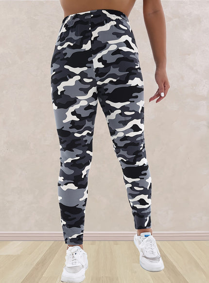jkthpu-45 Plus Size - Women'S Plus Size Camo Print