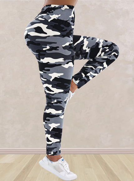 jkthpu-45 Plus Size - Women'S Plus Size Camo Print