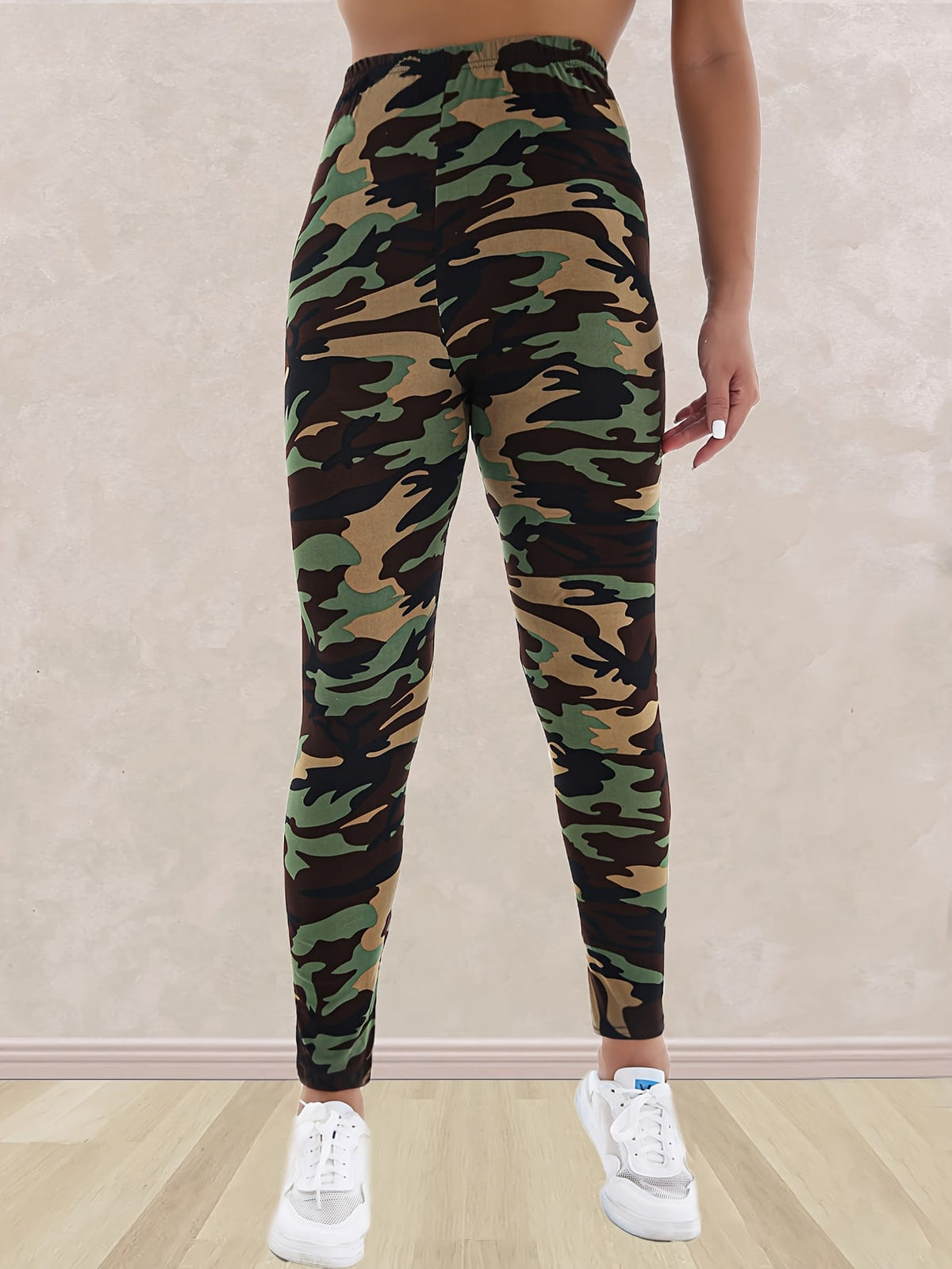 jkthpu-45 Plus Size - Women'S Plus Size Camo Print