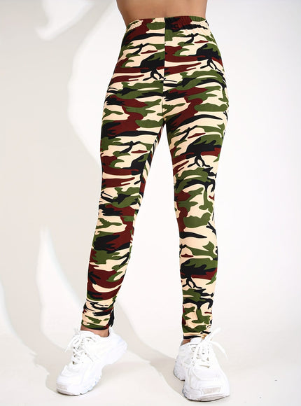 jkthpu-45 Plus Size - Women'S Plus Size Camo Print