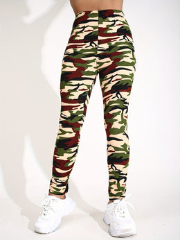 jkthpu-45 Plus Size - Women'S Plus Size Camo Print