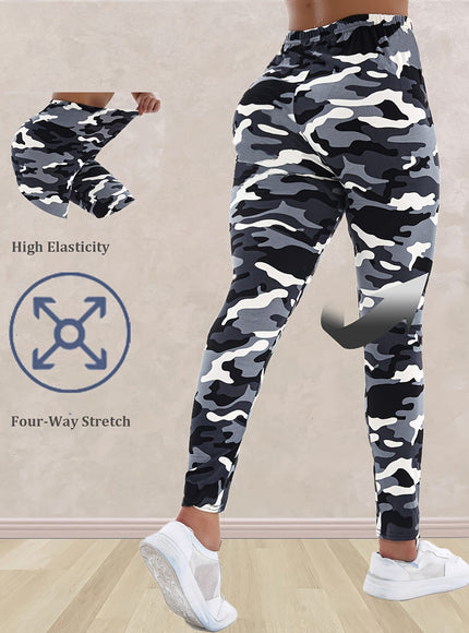 jkthpu-45 Plus Size - Women'S Plus Size Camo Print