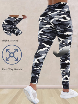 jkthpu-45 Plus Size - Women'S Plus Size Camo Print