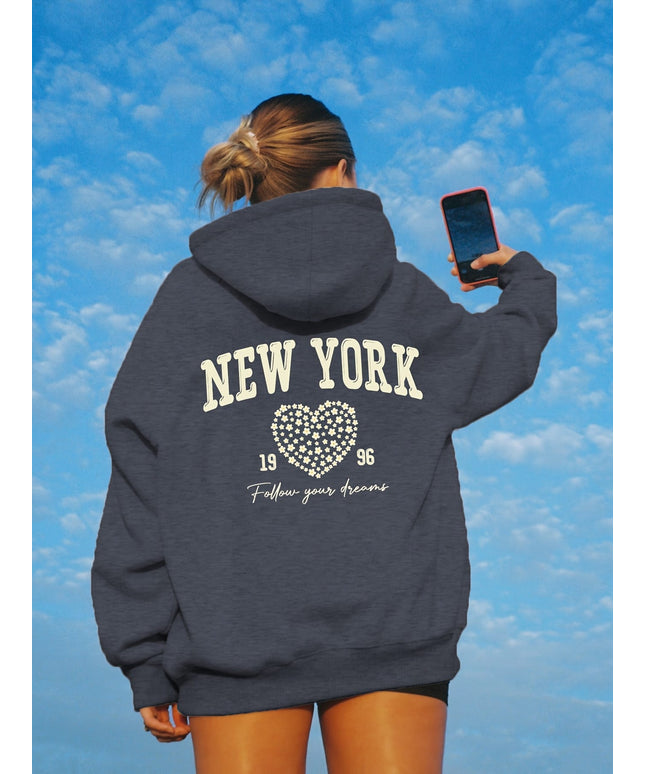 jkthpu-45 Plus Size - Women'S Plus Size Casual Hooded