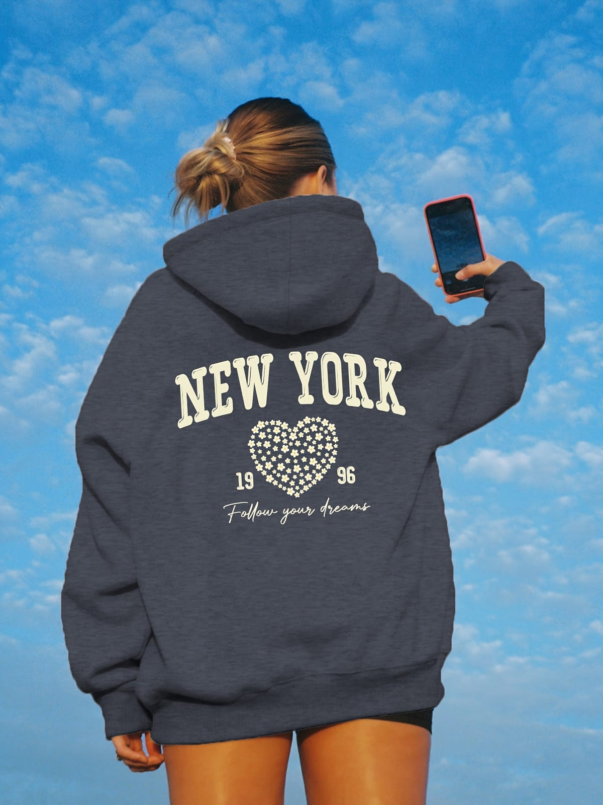 jkthpu-45 Plus Size - Women'S Plus Size Casual Hooded