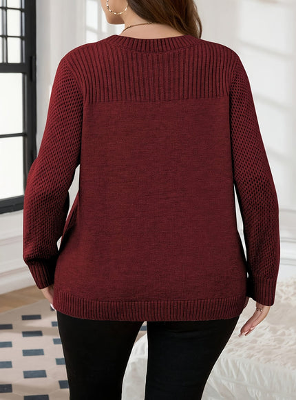 jkthpu-45 Plus Size - Women'S Plus Size Casual Long