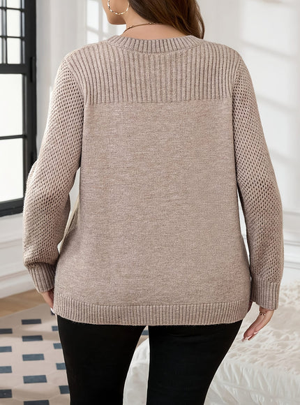 jkthpu-45 Plus Size - Women'S Plus Size Casual Long