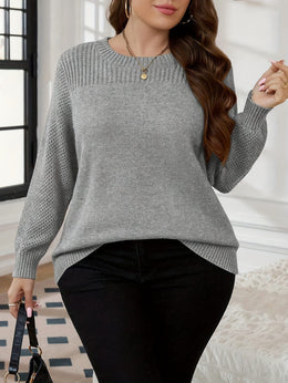 jkthpu-45 Plus Size - Women'S Plus Size Casual Long