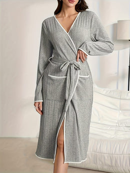 KissICON Plus Size, Women'S Plus Size Elegant Gray &