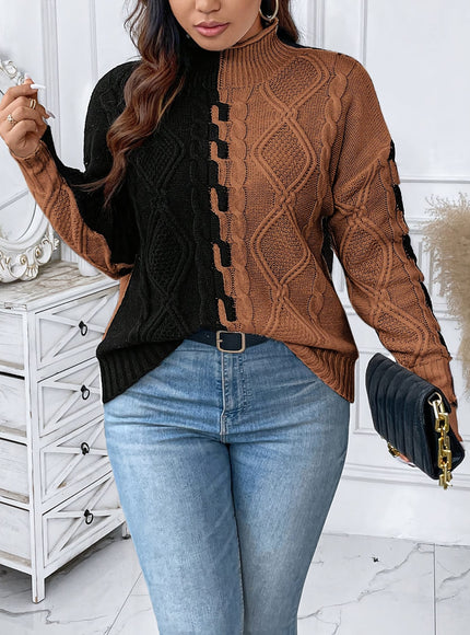KissICON Plus Size, Women's Plus Size Elegant Oversized Sweater