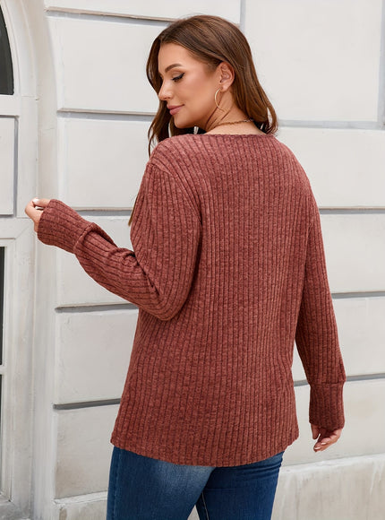jkthpu-45 Plus Size - Women'S Plus Size Elegant Square