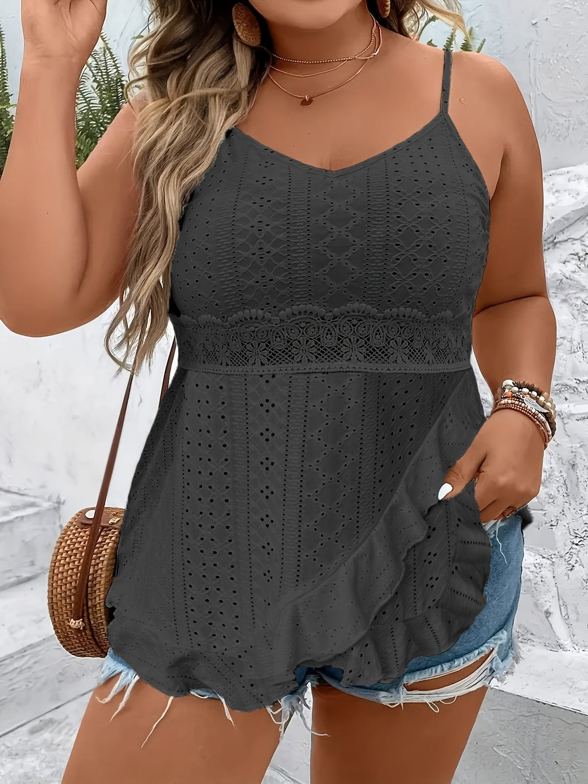 KissICON Plus Size - Women'S Plus Size Elegant White