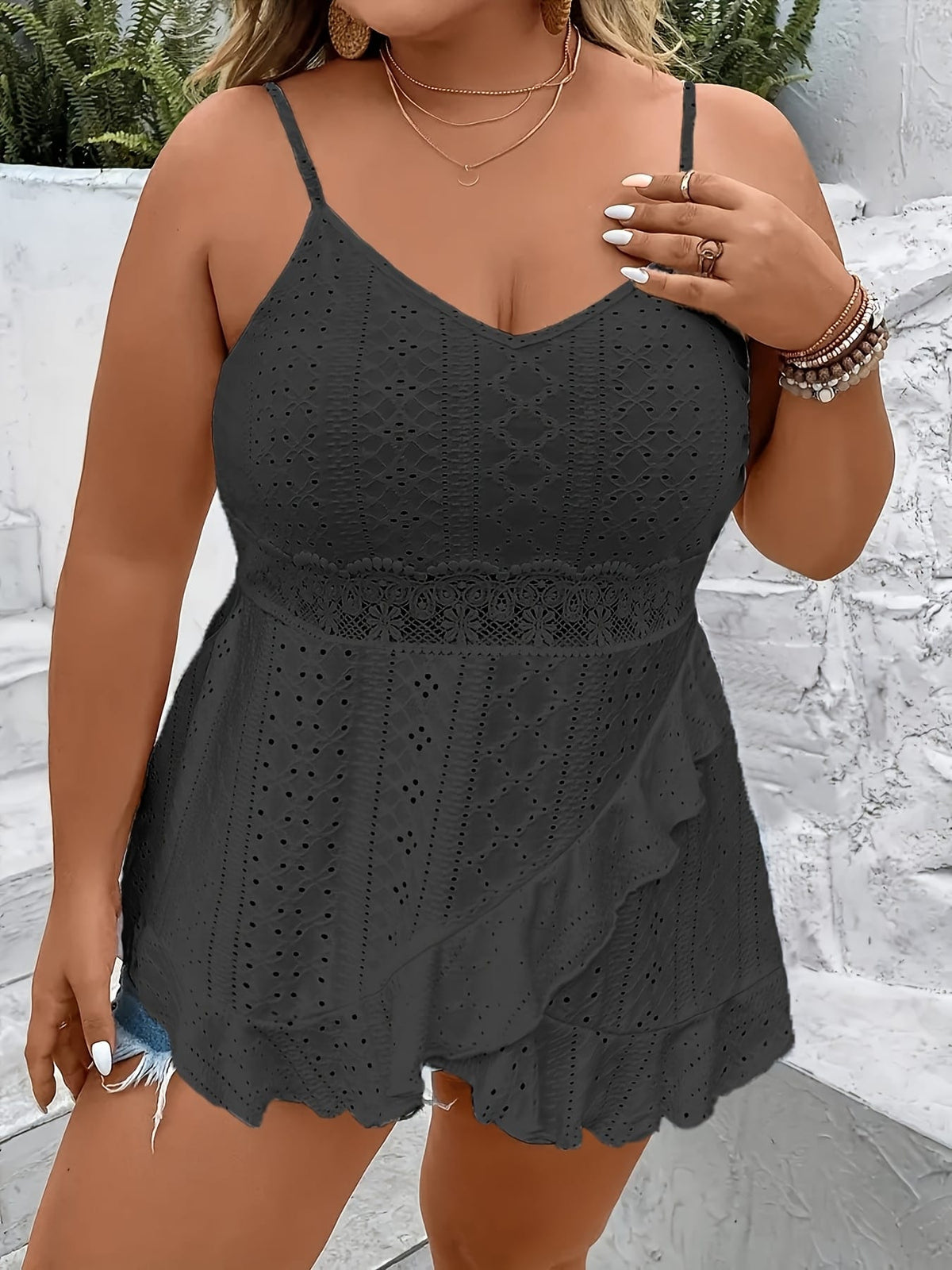 KissICON Plus Size - Women'S Plus Size Elegant White