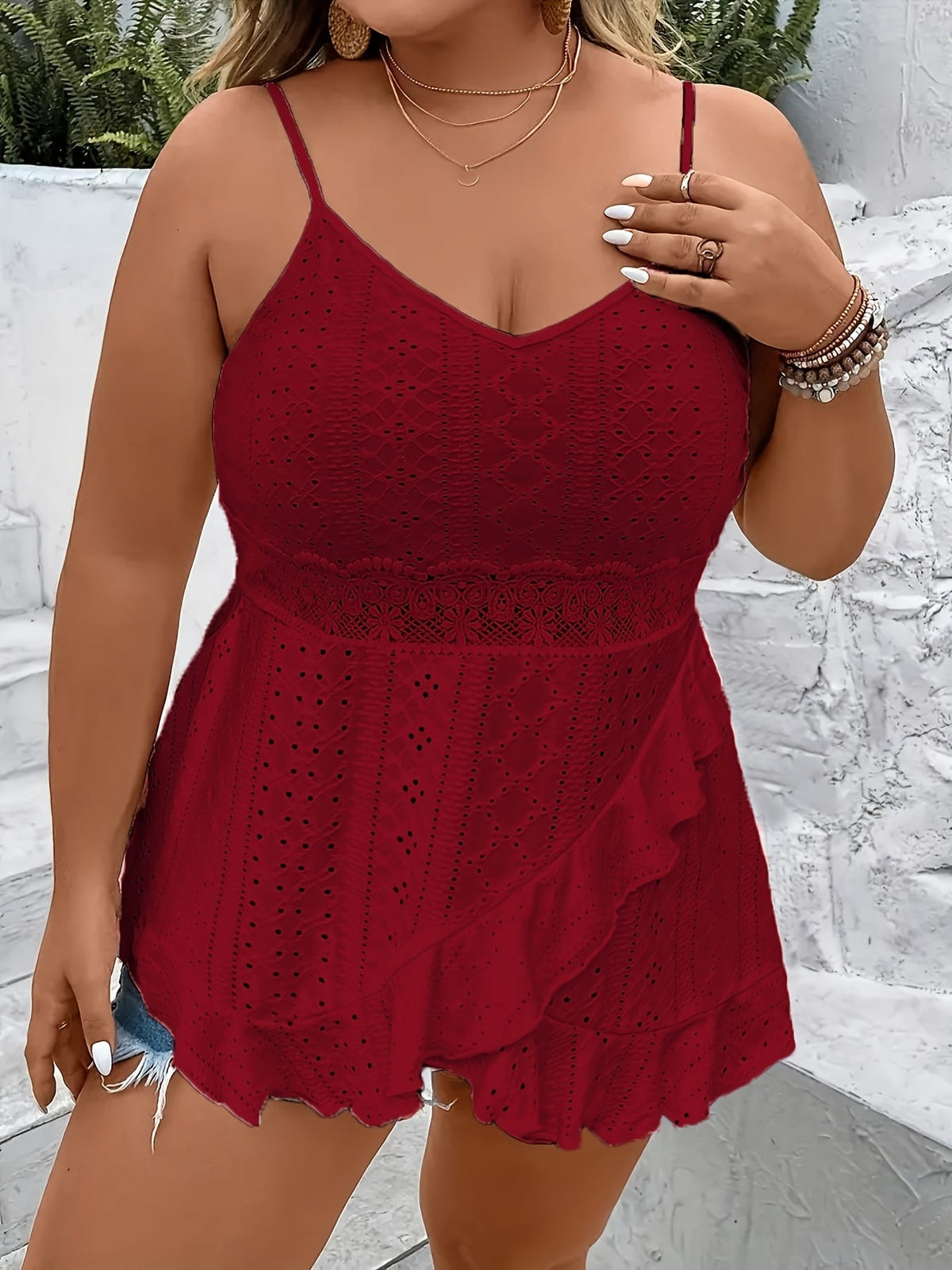 KissICON Plus Size - Women'S Plus Size Elegant White