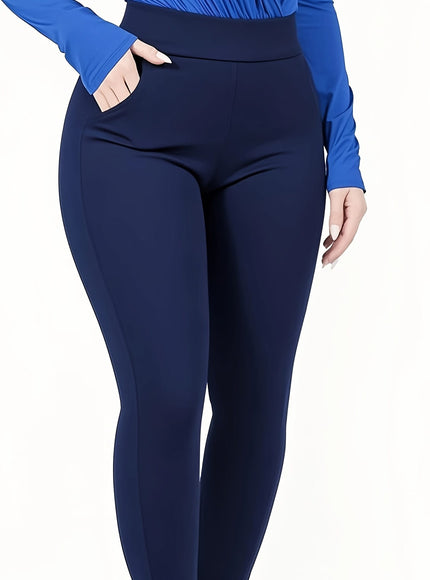 jkthpu-45 Plus Size - Women'S Plus Size High-Waist Stretchy