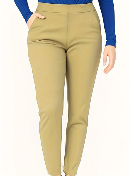 jkthpu-45 Plus Size - Women'S Plus Size High-Waist Stretchy