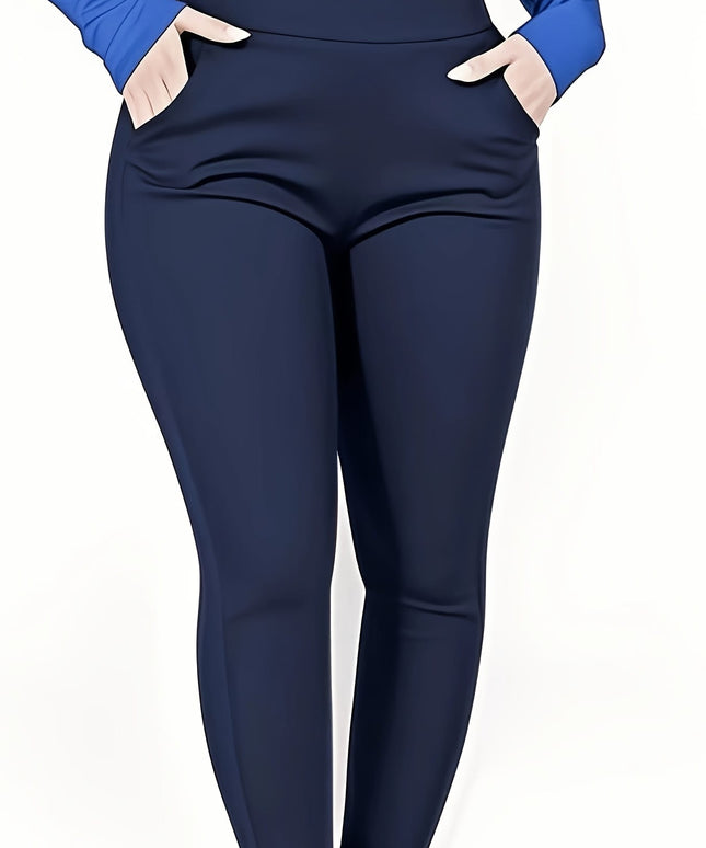 jkthpu-45 Plus Size - Women'S Plus Size High-Waist Stretchy