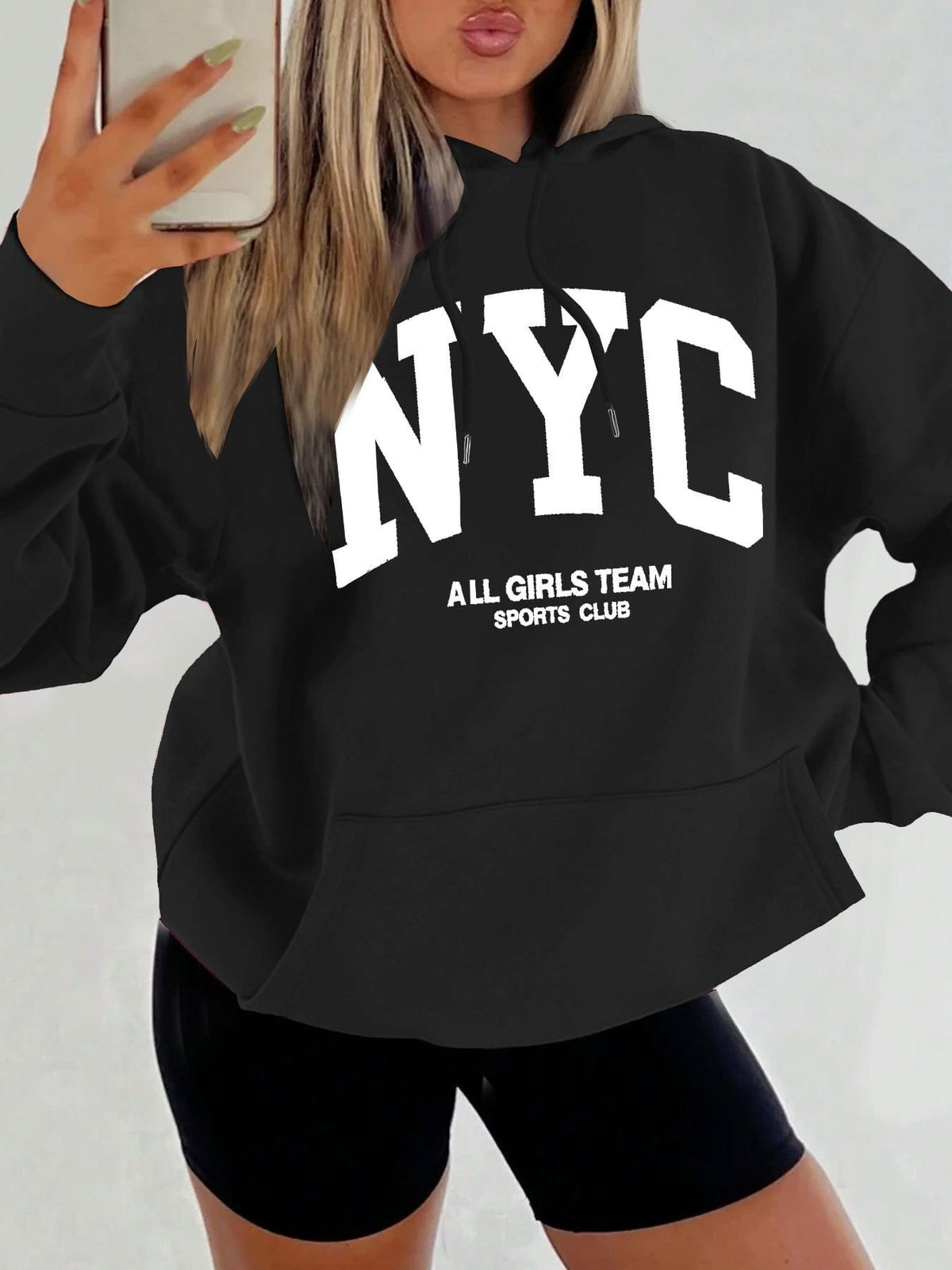jkthpu-45 Plus Size - Women'S Plus-Size Hoodie - Oversized