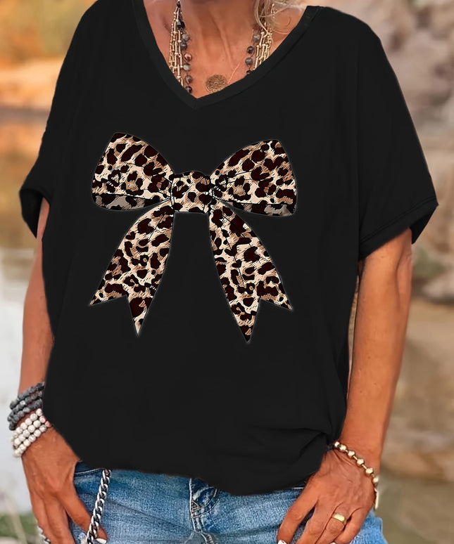 jkthpu-45 Plus Size - Women'S Plus Size Leopard Print