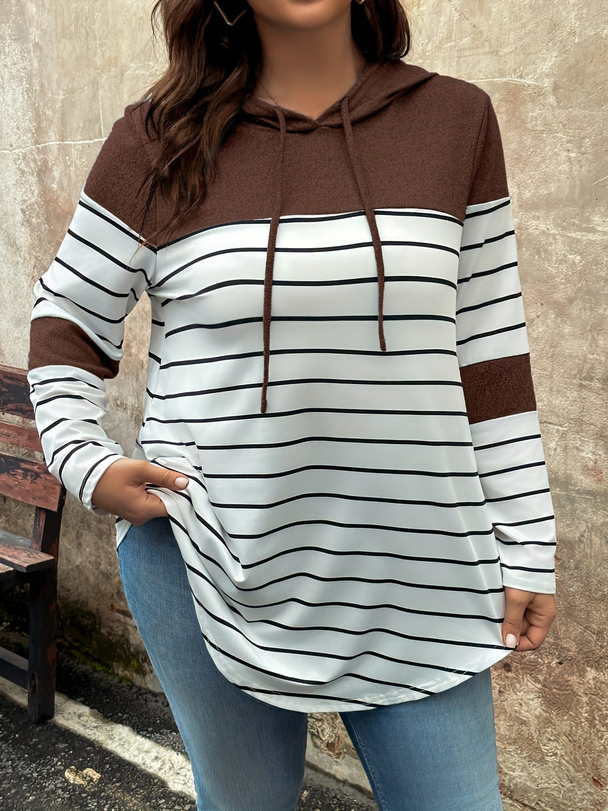 jkthpu-45 Plus Size - Women'S Plus Size Long Sleeve