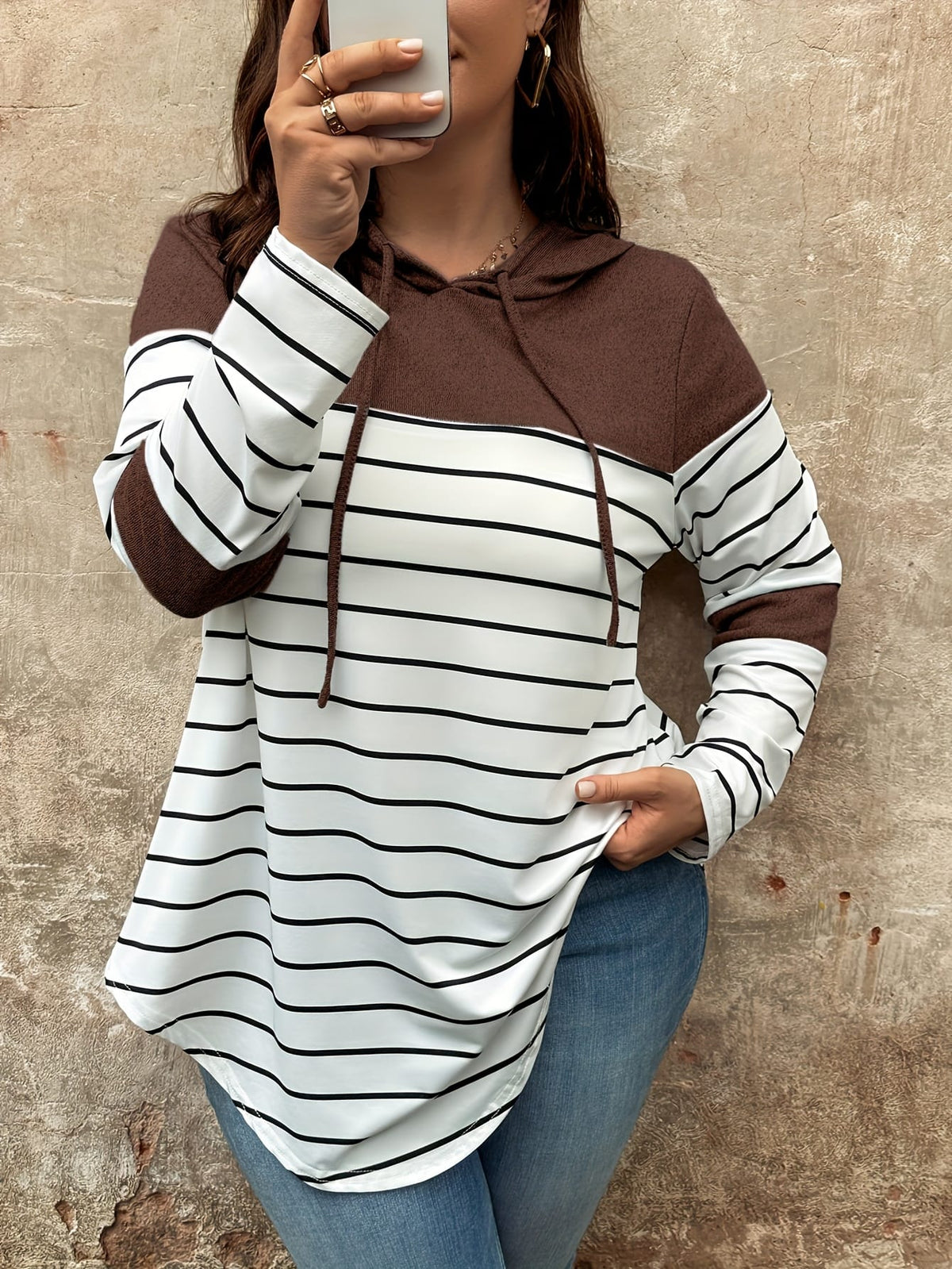 jkthpu-45 Plus Size - Women'S Plus Size Long Sleeve