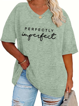 jkthpu-45 Plus Size, Women's Plus Size Oversized T-Shirt -