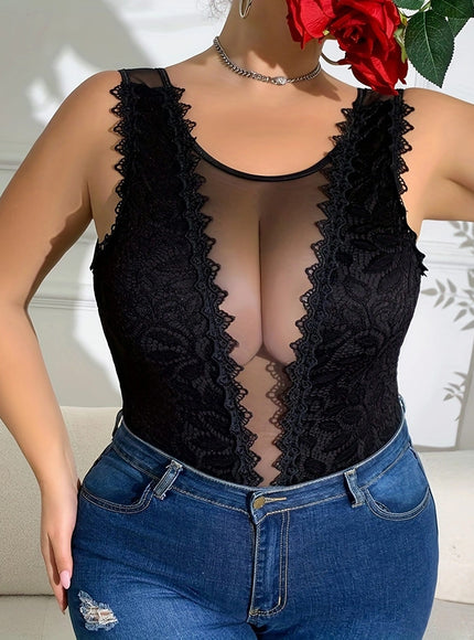 KissICON Plus Size - Women'S Plus Size Sexy Lace