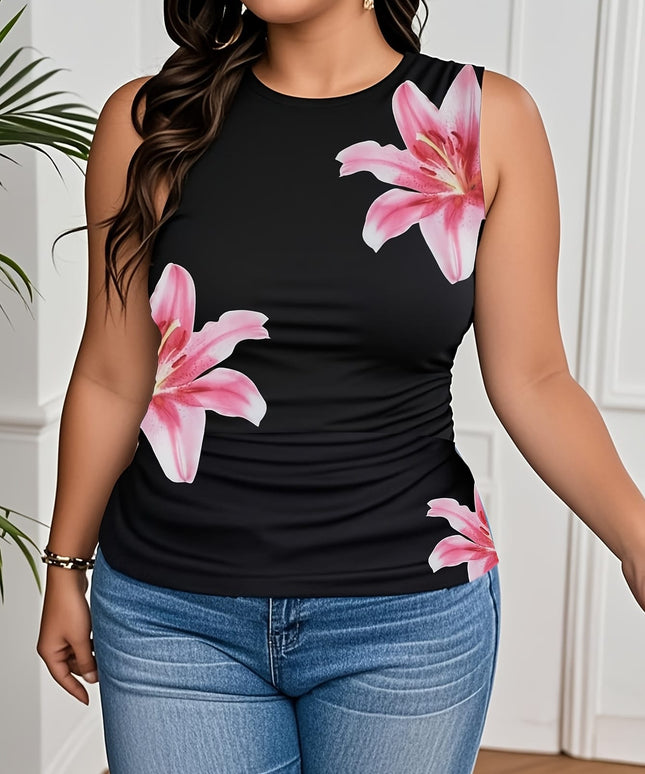 KissICON Plus Size - Women'S Plus Size Sleeveless Tank