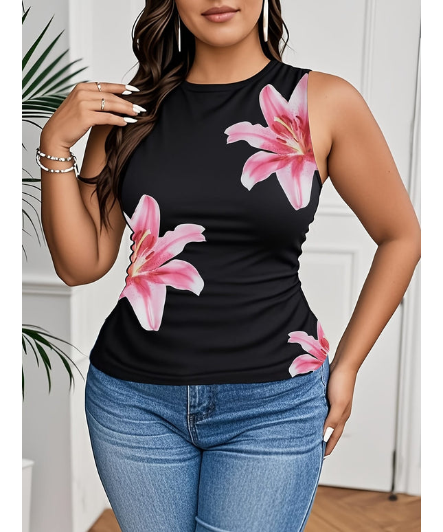 KissICON Plus Size - Women'S Plus Size Sleeveless Tank